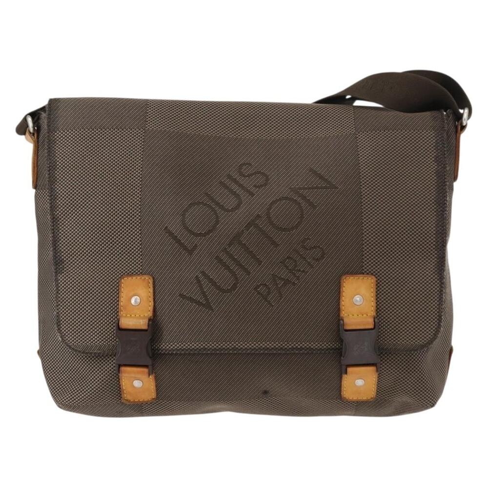 Louis Vuitton Damier Geant Roux Shoulder Bag Tail Brown